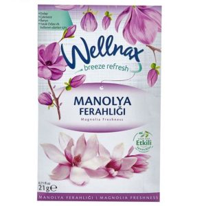 پودر خوشبو کننده ولناکس Wellnax مدل Magnolia Freshness بسته 21 گرمی