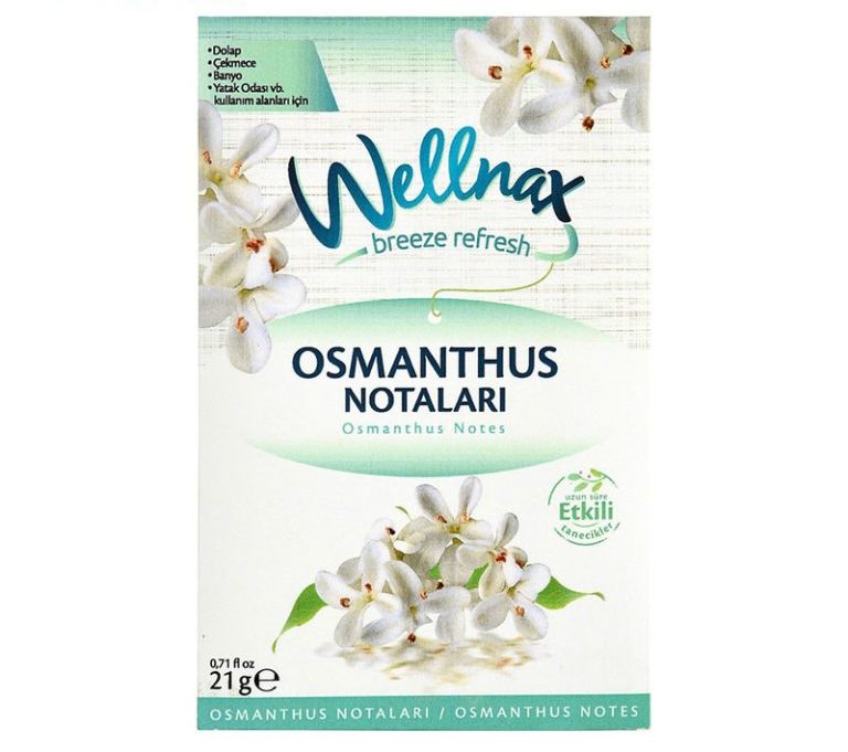 پودر خوشبو کننده ولناکس Wellnax مدل Osmanthus Notes بسته 21 گرمی
