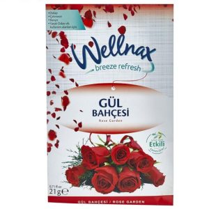 پودر خوشبو کننده ولناکس Wellnax مدل Rose Garden بسته 21 گرمی
