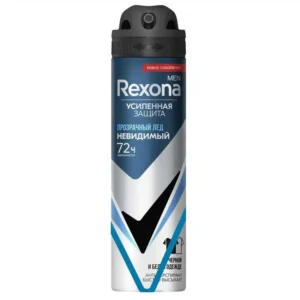 اسپری دئودورانت رکسونا Rexona مردانه 72 ساعته مدل Прозрачный حجم 200 میل