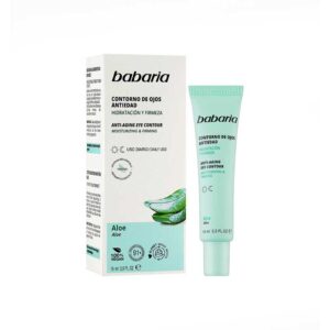 دور چشم آبرسان و سفت کننده باباریا Babaria حاوی عصاره آلوئه ورا 15 میل