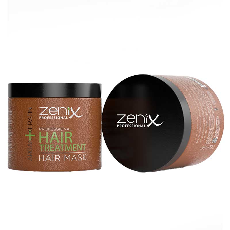 ماسک مو احیا کننده حرفه ای پروتئین و کراتین تراپی زنیکس Zenix حجم 500 میل