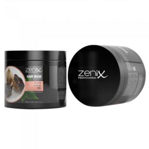 ماسک مو درمانی ترمیم کننده و بازسازی کننده زنیکس Zenix حاوی سیر سیاه 500 میل
