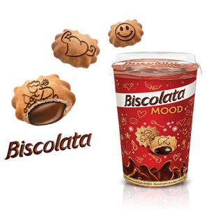 بیسکولاتا مود شکلاتی قرمز 125 گرم