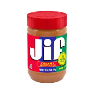 کره بادام زمینی رژیمی جیف مدل کرمی 454 گرم