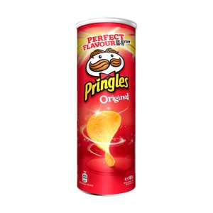 چیپس پرینگلز ساده مدل اورجینال 165 گرم