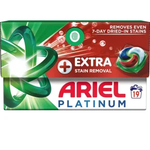قرص ماشین لباسشویی آریل Ariel مدل Platinum بسته 19 عددی