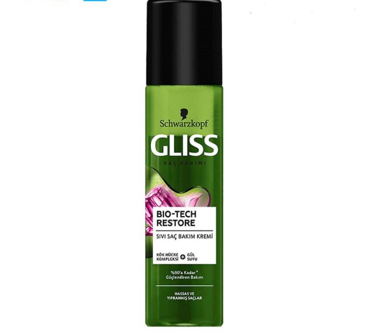اسپری مو دو فاز گلیس Gliss مدل Bio-Tech Restore تقویت کننده حجم 200 میلیلیتر