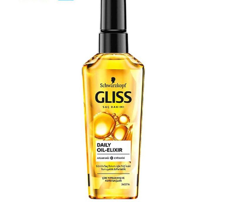 روغن مو آرگان گلیس Gliss مدل DAILY حجم 75 میلیلیتر