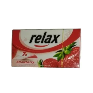 آدامس ریلکس Relax با طعم توت فرنگی بسته 7 عددی