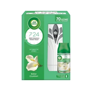 دستگاه خودکار خوشبو کننده هوا ایر ویک Air wick با رایحه گل بهاری