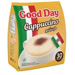 کاپوچینو فوری گود دی Good day با گرانول های شکلات بسته 30 عددی 20