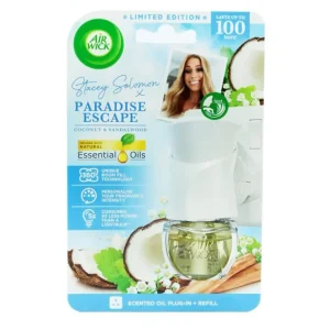 دستگاه خوشبوکننده هوای برقی ایر ویک Air Wick با رایحه نارگیل و چوب صندل