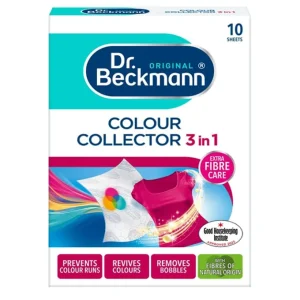 دستمال جذب رنگ دکتر بکمن Dr. Beckmann مدل 3in1 بسته 10 عددی