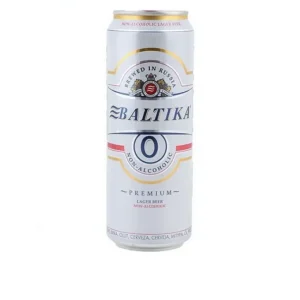 آبجو بالتیکا Baltika روسی بدون الکل مدل Premium حجم 450 میلی لیتر