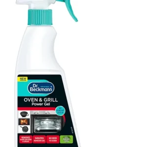 ژل اسپری تمیزکننده فر و گریل دکتر بکمن Dr.Beckmann مدل Power Gel حجم 375 میلی‌لیتر