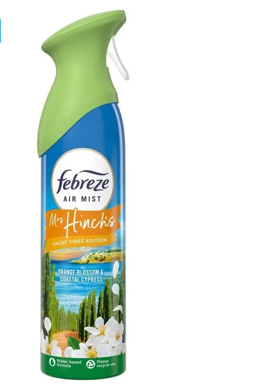 اسپری خوشبو کننده هوا فبرز Febreze رایحه شکوفه پرتقال و سرو ساحلی حجم 185 میلی لیتر