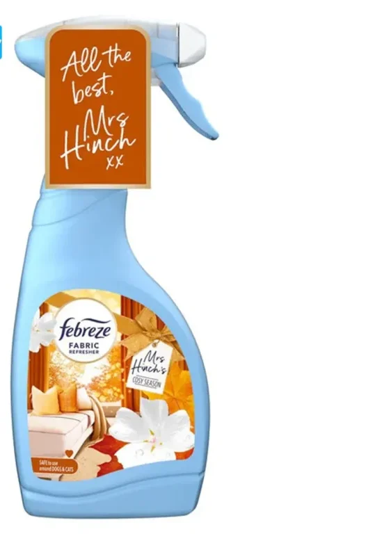 اسپری خوشبو کننده مبل و ملحفه فبرز febreze مدل cosy season حجم 500 میلی لیتر