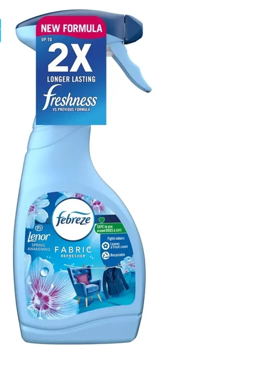 اسپری خوشبو کننده مبل و ملحفه فبرز febreze رایحه گل بهاری حجم 500 میلی لیتر