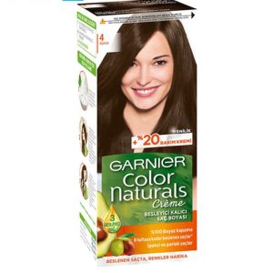 رنگ مو گارنیر Garnier شماره 4 رنگ قهوه‌ای