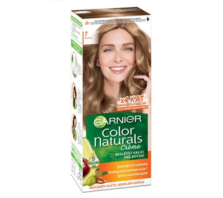 رنگ مو گارنیر Garnier شماره 7 رنگ قهوه ای