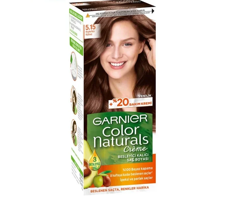 رنگ مو گارنیر Garnier شماره 5.15 رنگ قهوه ای شکلاتی