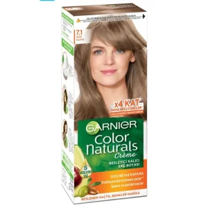 رنگ مو گارنیر Garnier شماره 7.1 رنگ بلوند خاکستری