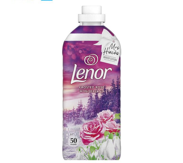 نرم کننده لباس لنور Lenor با رایحه رز برفی حجم 1650 میلی لیتر