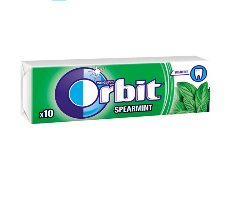 آدامس اوربیت Orbit با طعم نعنا بسته 10 عددی