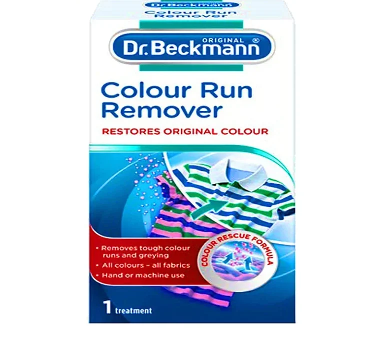 لکه بر و احیا کننده رنگ لباس دکتر بکمن Dr. Beckmann مدل Colour Run Remover وزن 75 گرم