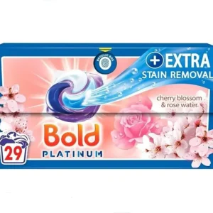 قرص ماشین لباسشویی بولد Bold مدل Platinum بسته 29 عددی