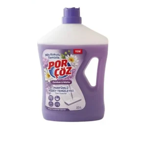 مایع پاک کننده سطوح پورچوز Porcoz رایحه زنبق و نیلوفر آبی حجم 2500 میلی لیتر 15.1