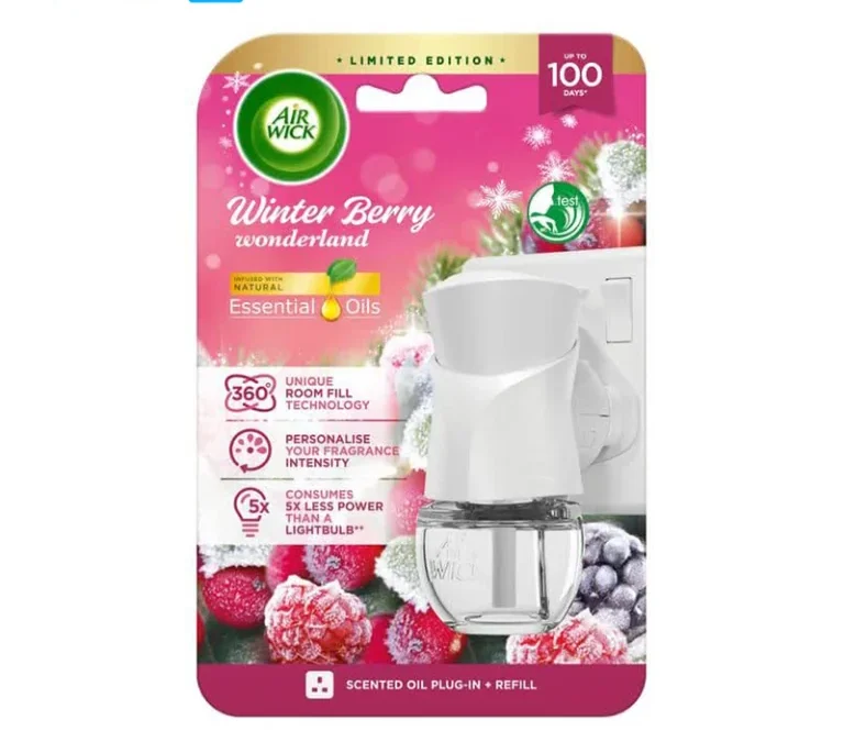 خوشبوکننده هوای برقی ایر ویک Air Wick رایحه توتهای زمستانی