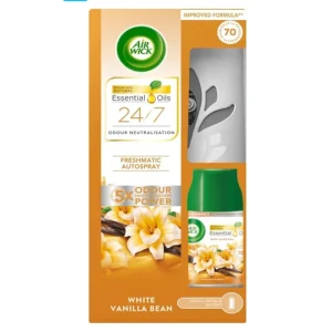 دستگاه خودکار خوشبوکننده هوا ایرویک Air Wick رایحه وانیل سفید