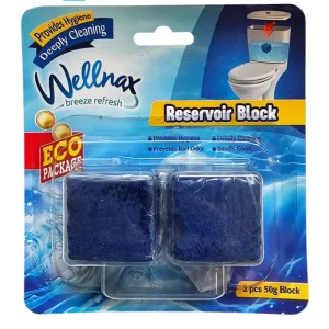 قرص جرم‌گیر توالت فرنگی ولناکس Wellnax مدل Deeply Cleaning بسته 2 عددی