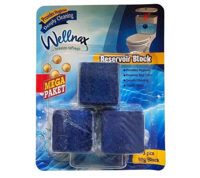 قرص جرمگیر توالت فرنگی ولناکس Wellnax مدل Deeply Cleaning بسته 3 عددی