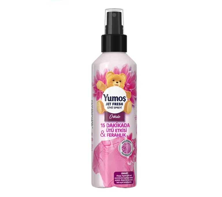 اسپری ضد چروک یوموش Yumos با رایحه گل ارکیده حجم 200 میلی لیتر