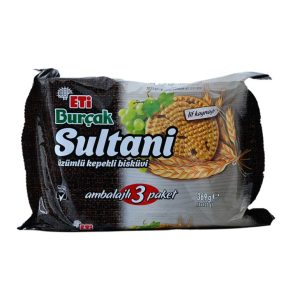 بیسکویت اتی بورچاک با کشمش سلطانی و انگور محتوی 3 بسته