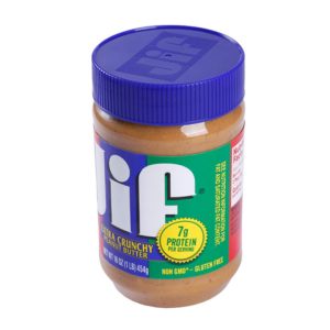 کره بادام زمینی رژیمی جیف مدل کرانچی 454 گرمی