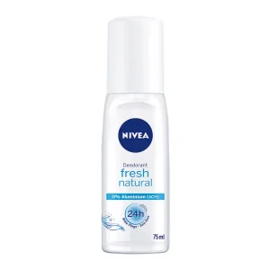 اسپری ضد تعریق نیوا Nivea زنانه ادکلنی مدل Fresh Natural حجم 75 میل