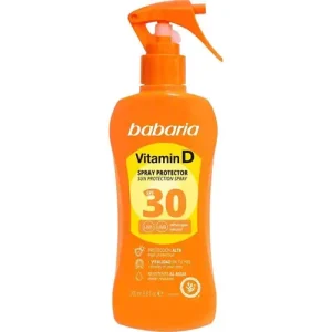 اسپری ضدآفتاب اسپانیایی باباریا حاوی ویتامین دی 200 میل babaria