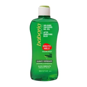 ژل افترسان آلویه را اسپانیایی باباریا خنک کننده 200 میل babaria