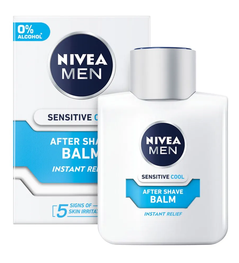 افتر شیو بالمی نیوا Nivea مدل Sensitive Cool حجم 100 میل