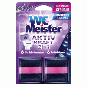 Wc meister بوگیر توالت فرنگی آلمانی وک مستر رایحه اسطوخودوس 100 گرم 2 عددی