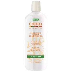 نرم کننده و مرطوب کننده موهای فر کنتو Cantu مدل Moisturizing Rinse Out حجم 400 میل