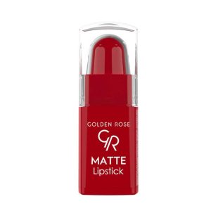 رژ لب جامد و مات مینی گلدن رز Golden Rose سری Matte Lipstick شماره 35