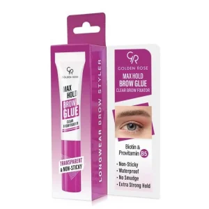 چسب ابرو (ژل ابرو) گلدن رز Golden Rose مدل Max Hold Brow Glue حجم 7 میل