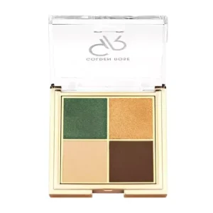 پالت سایه 4 رنگ گلدن رز Golden Rose رنگ 02 Royal Jungle