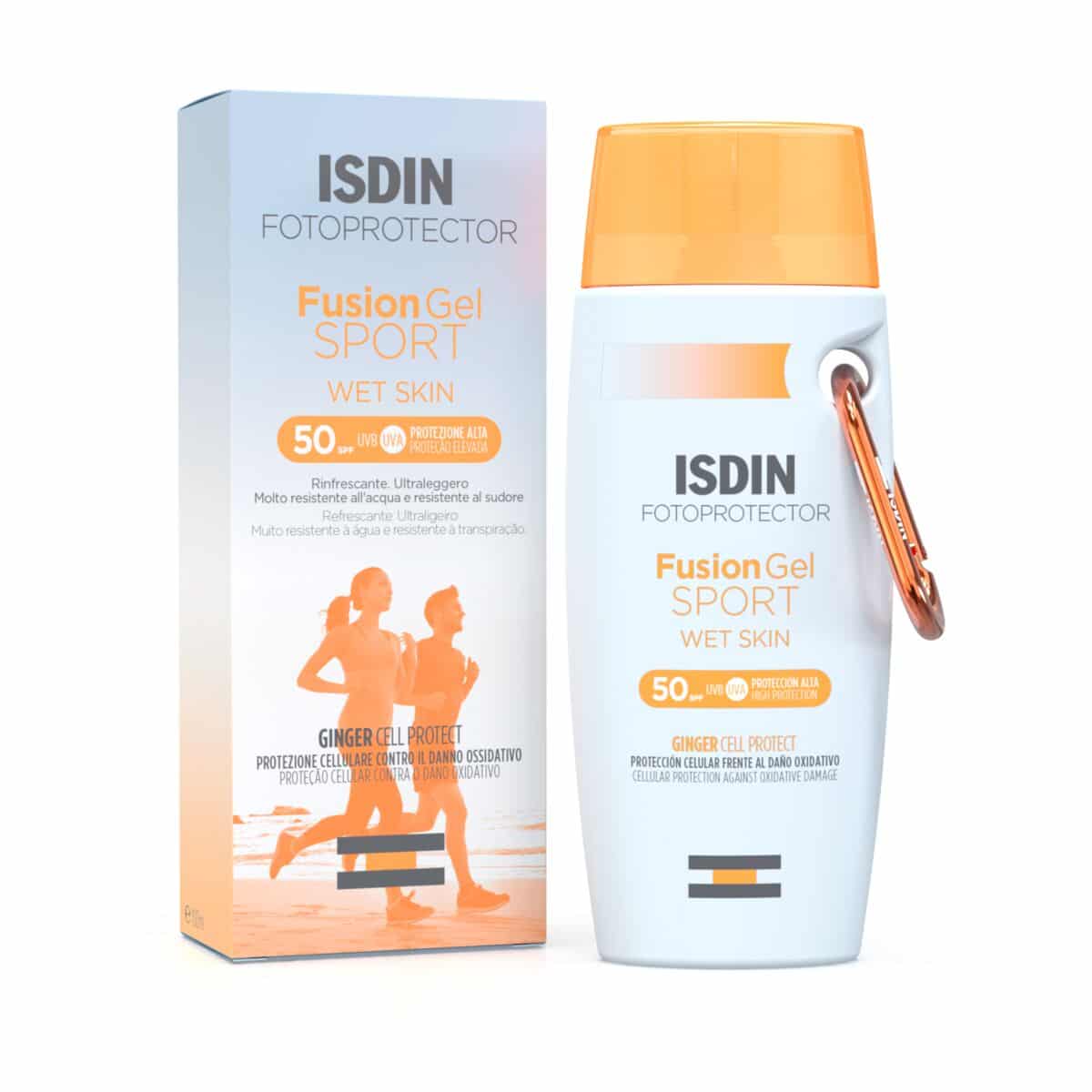 ضد آفتاب ایزدین Isdin اسپرت مدل Fusion Gel Sport حجم 100 میل