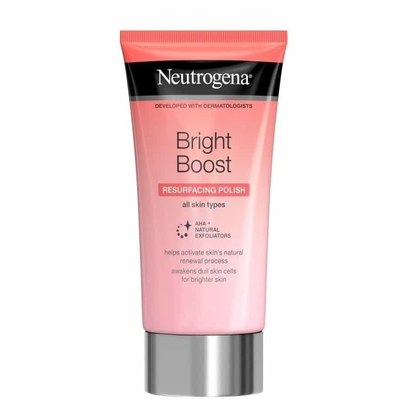 ژل اسکراب روشن کننده و ضد لک Neutrogena مدل Bright Boost حجم 75 میل